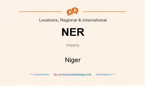 ner meaning.